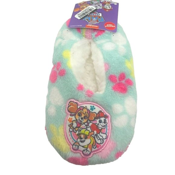 Nickelodeon Other - Nickelodeon PAW Patrol Non Skid Plush Slippers-Pink/Mint-3-4T-NWT